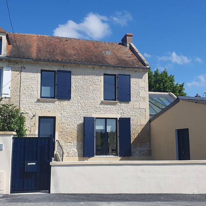Gîte pour 4 personnes, avec vue et jardin à Fleury-sur-Orne