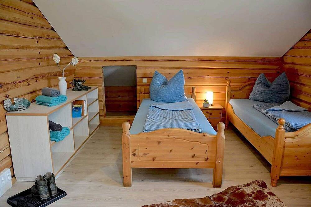 Ganze Wohnung, Ferienzimmer Wels-Bude mit Dusche/Wc in Quitzdorf am See, Oberlausitz-Niederschlesien