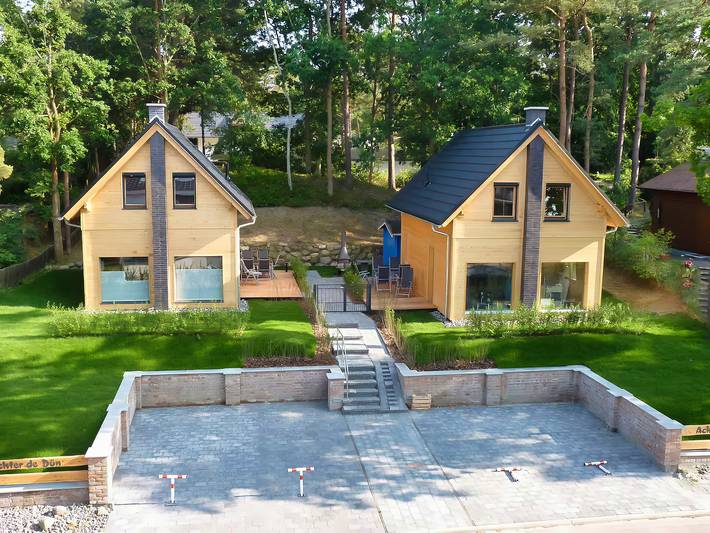 Ferienhaus für 6 Personen, mit Terrasse und Garten sowie Sauna