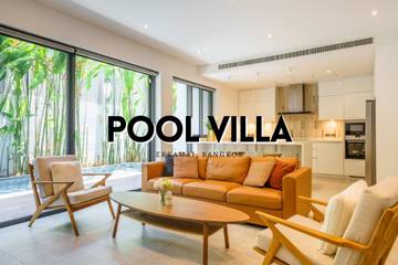 Villa pour 16 personnes, avec balcon/terrasse et jacuzzi à Bangkok
