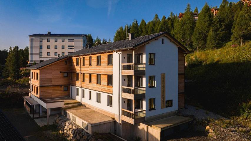 Ferienwohnung für 4 Personen, mit Balkon/Terrasse, mit Haustier an der Turracher Höhe
