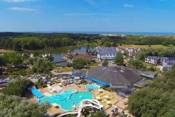 Location de vacances pour 6 personnes, avec vue et jardin dans Aquaclub de Belle Dune - 3