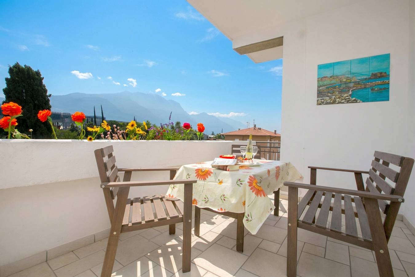 Appartement entier, Casa Andreas & Corinna in Riva del Garda, Montagnes autour du lac de Garde