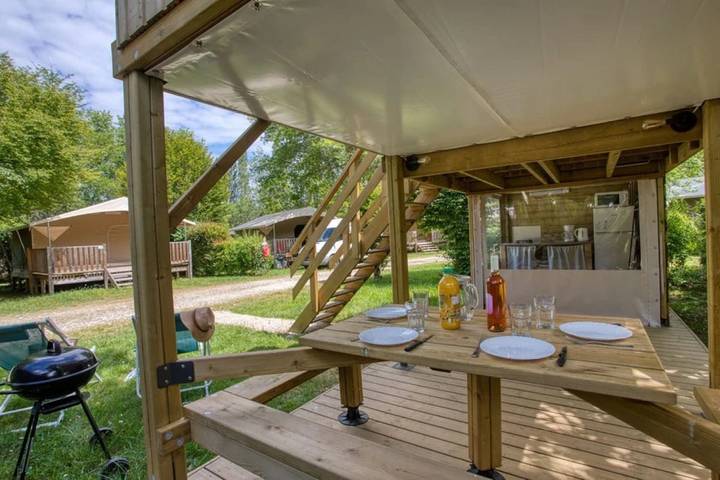 Gîte pour 4 personnes, avec bassin pour enfant à Groléjac - 3