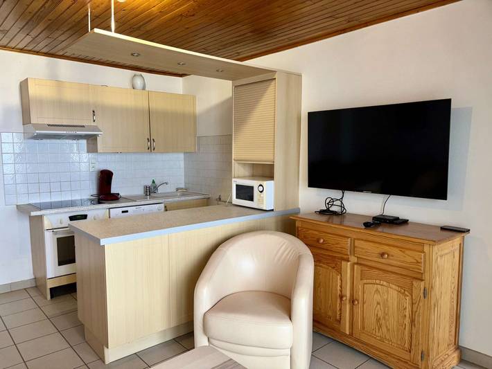 Ganze Wohnung, Gemütliche 2-Zimmer-Wohnung für 4 Personen mit Südbalkon in der Nähe der Seilbahn - L'Alpe d'Huez in Huez, Nationalpark Écrins