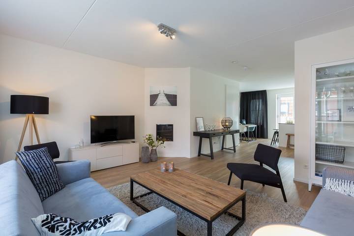 Vakantieappartement voor 6 personen, with sauna and balkon/terras as well as balkon in Dishoek