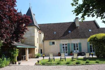 Gîte pour 12 personnes, avec jardin, animaux acceptés à Jort