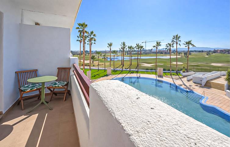 Apartamento de vacaciones para 6 personas, con terraza y piscina - 1