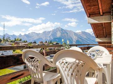 Gîte pour 6 personnes, avec balcon et vue à Nendaz