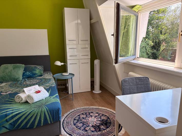 Ferienwohnung, mit Balkon und Garten in Groningen