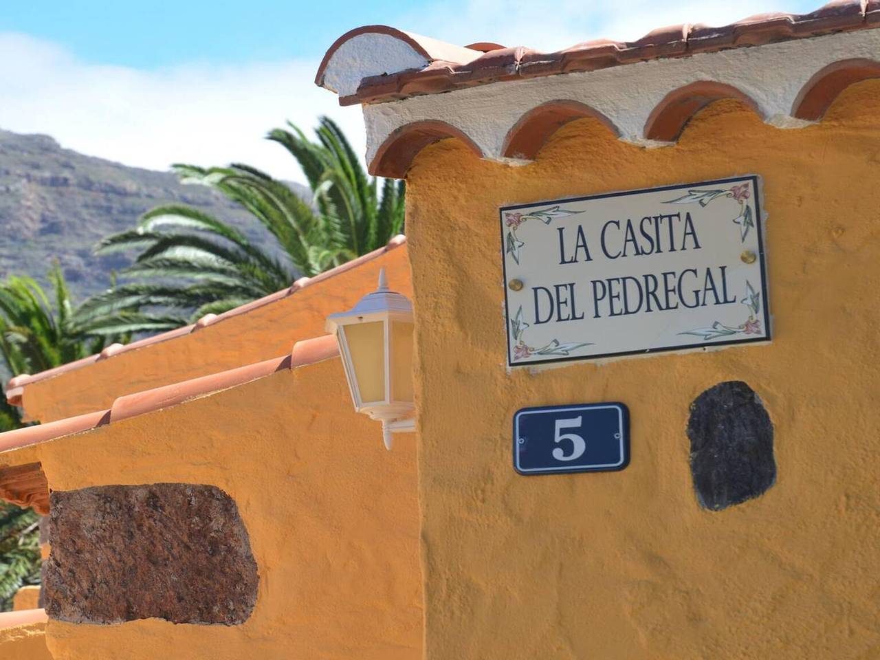 Casa de 1 dormitorio con terraza y Wi-Fi en Valle Gran Rey in La Vizcaína, Valle Gran Rey