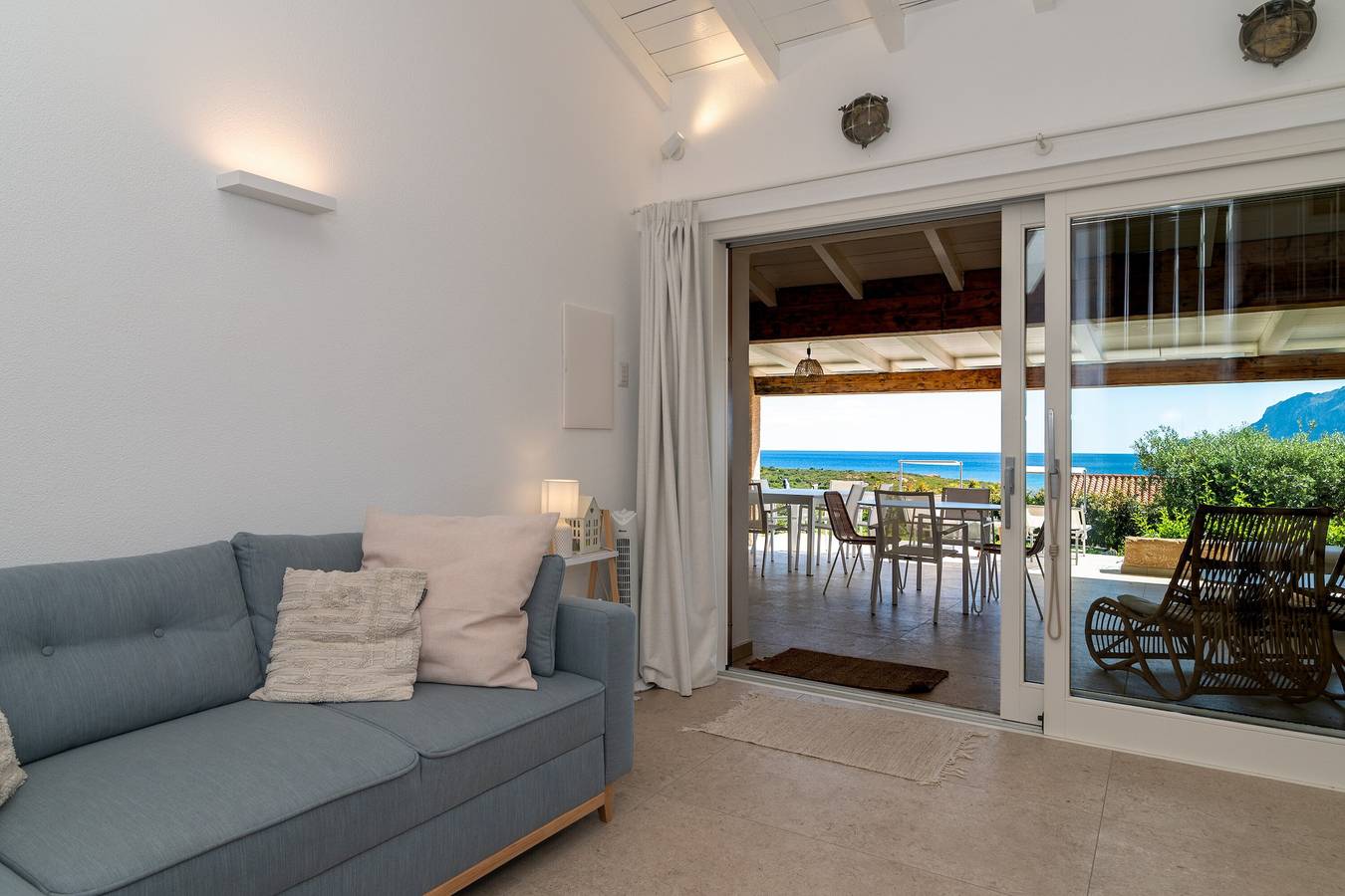 Ferienhaus 'Villa Cactus, Costa Corallina' mit Meerblick, Wlan und Klimaanlage in Costa Corallina, Olbia