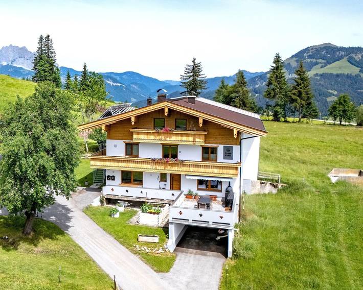 Ganze Ferienwohnung, 3-Raum Appartement für bis zu 4 Personen in Fieberbrunn, Bezirk Kitzbühel