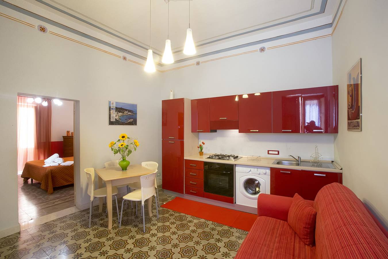 Appartement entier, La cour fleurie Ltd. in Trapani, Province de Trapani