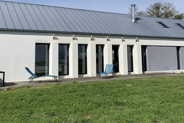 Maison de vacances pour 8 personnes, avec jardin et terrasse à Lannilis