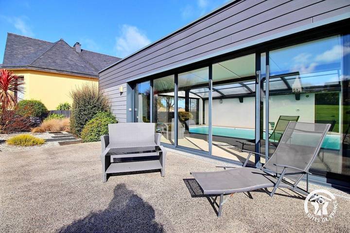 Chambre d’hôte pour 4 personnes, avec jacuzzi et piscine ainsi que jardin et balcon dans le Morbihan - 3