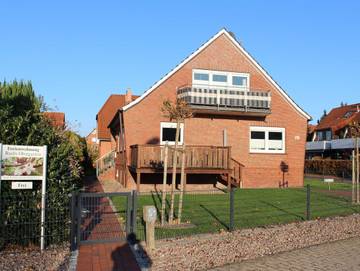 Ferienwohnung für 3 Personen, mit Terrasse und Balkon/Terrasse in Jork