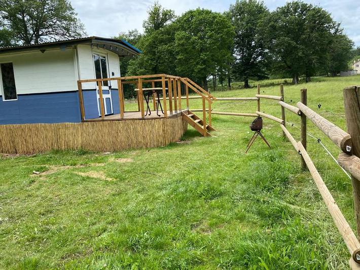 Tente pour 2 personnes, avec vue et jardin dans Nièvre - 4