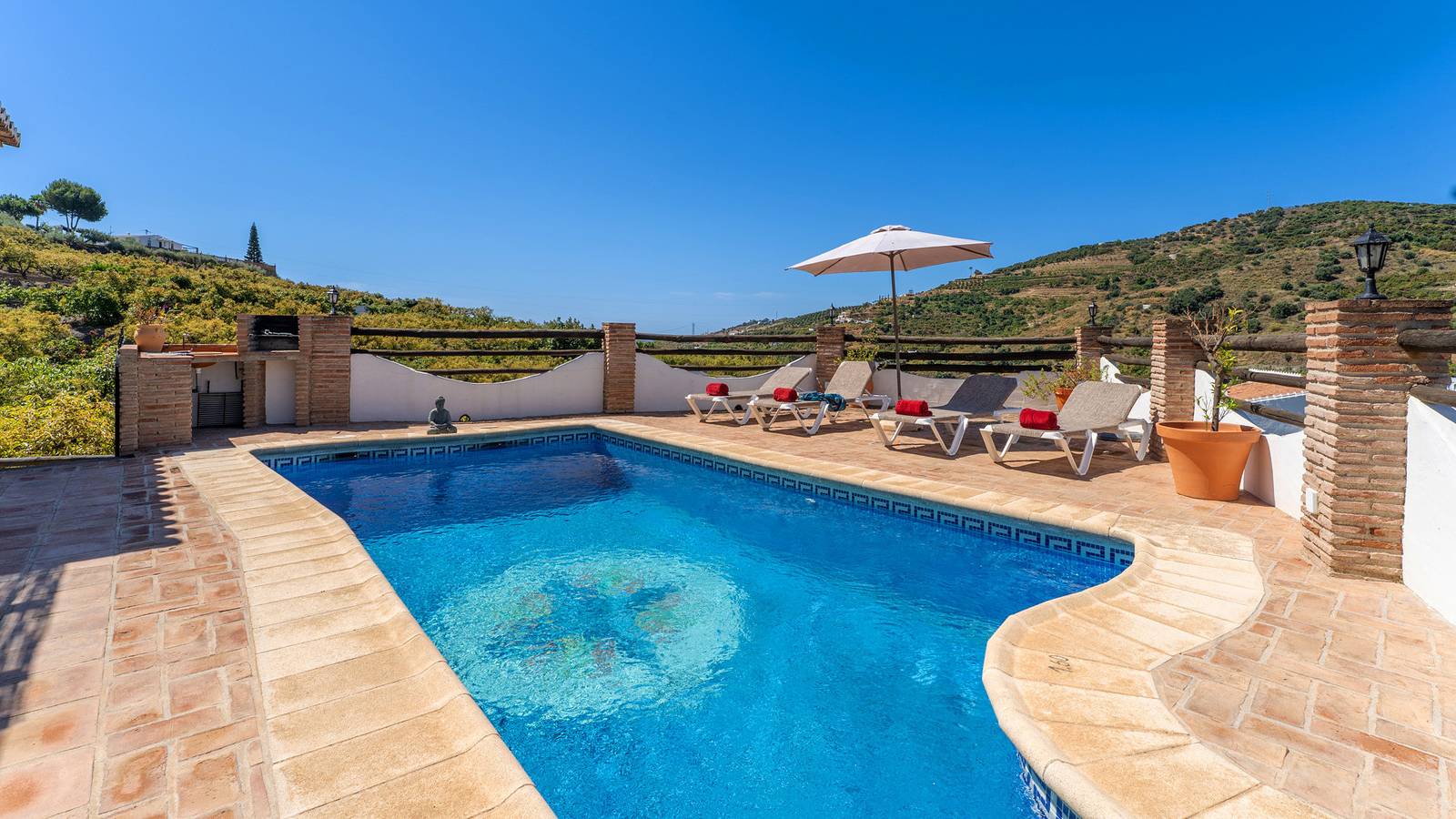 Villa for 6 personer med terrasse in Frigiliana, Costa del Sol