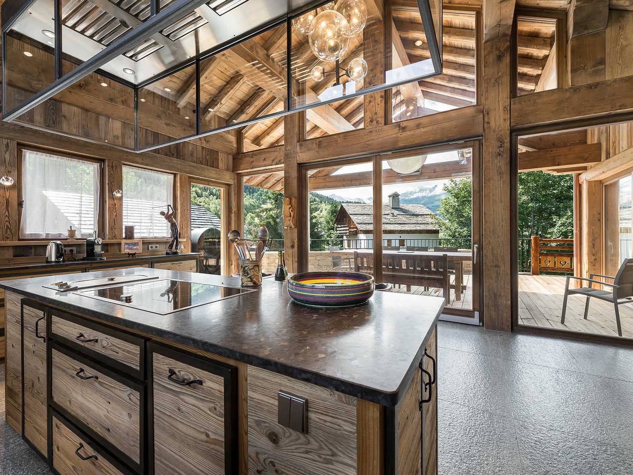Luxus Chalet 7 Zim, Pool & Hammam, Haustiere Erlaubt in Meribel Village, Courchevel