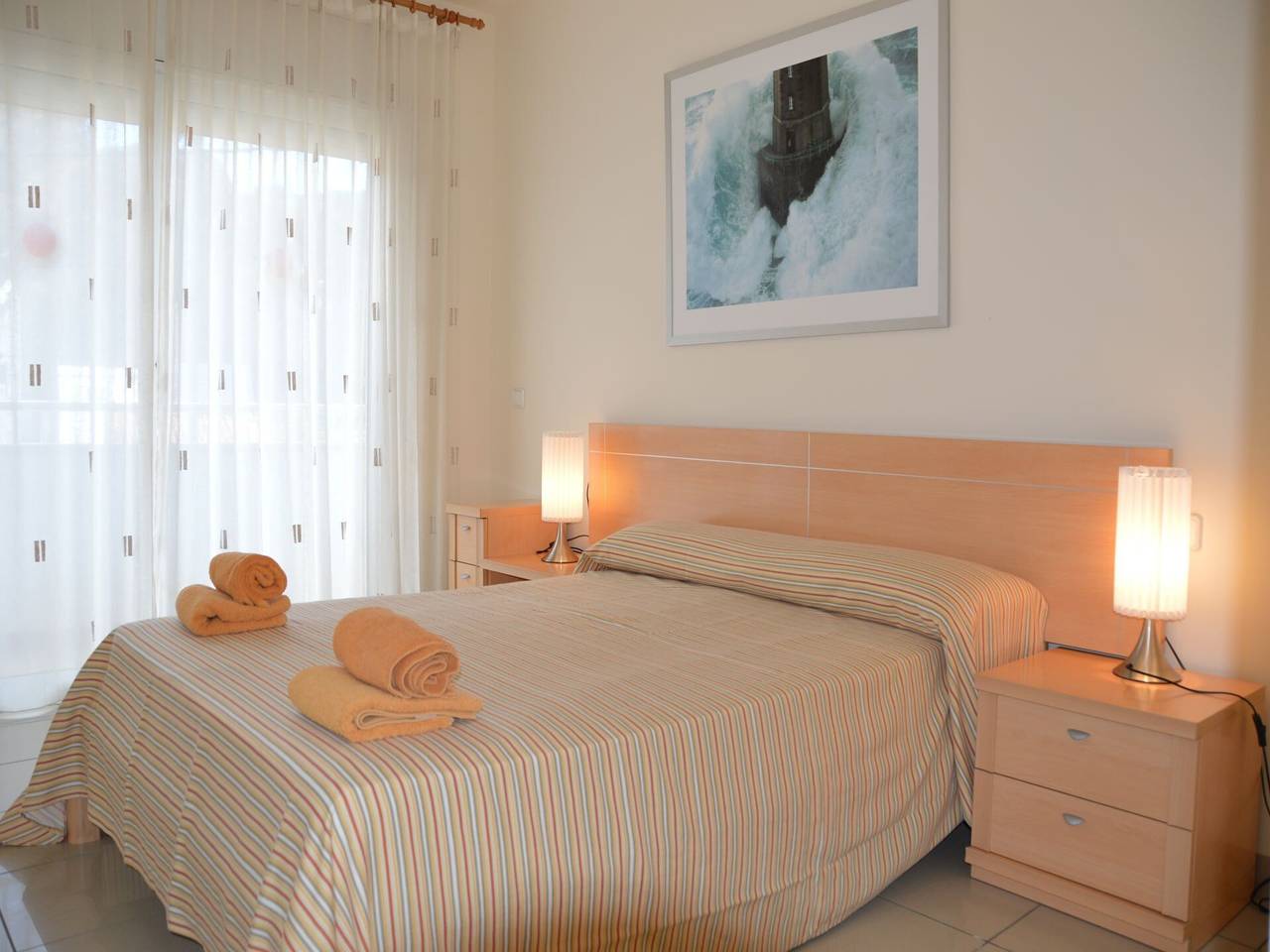 Geheel appartement, Appartement "Estartit Park 1-2" met Privé Terras, Gedeeld Zwembad & Wi-Fi in l'Estartit, L'Estartit