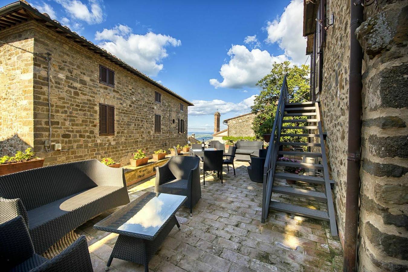 Villa Piazza Della Fortezza in Montalcino, Val d’Orcia