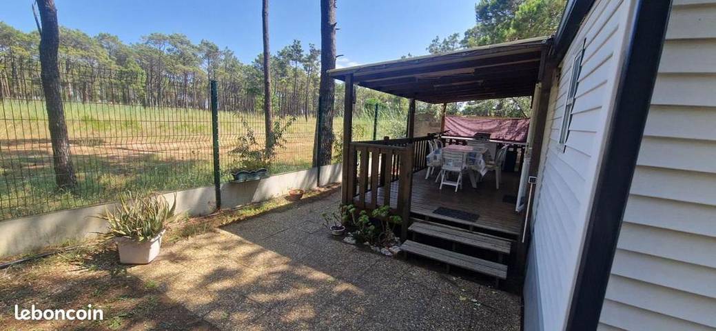 Camping pour 6 personnes, avec vue et terrasse ainsi que piscine et jardin à Le Barcarès - 2