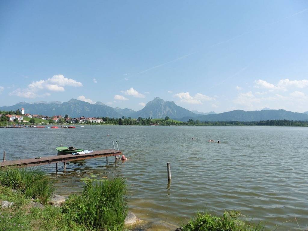Tegelberg, Haus Edelweiß in Hopfen am See, Bayerisch Schwaben