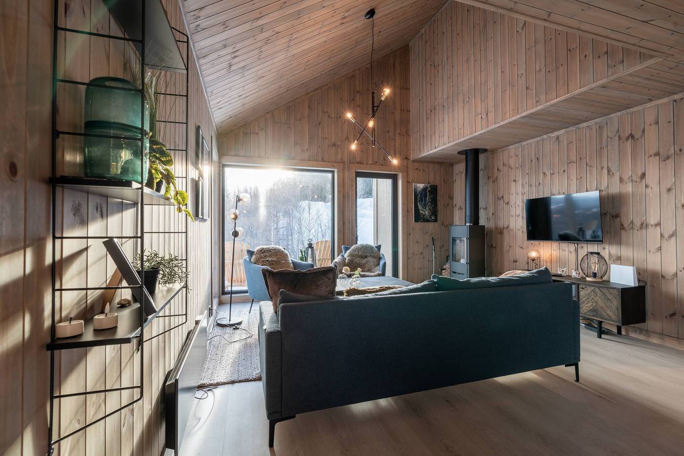 Cozy Family Cabin – Ski centre, shuttle bus in Krødsherad