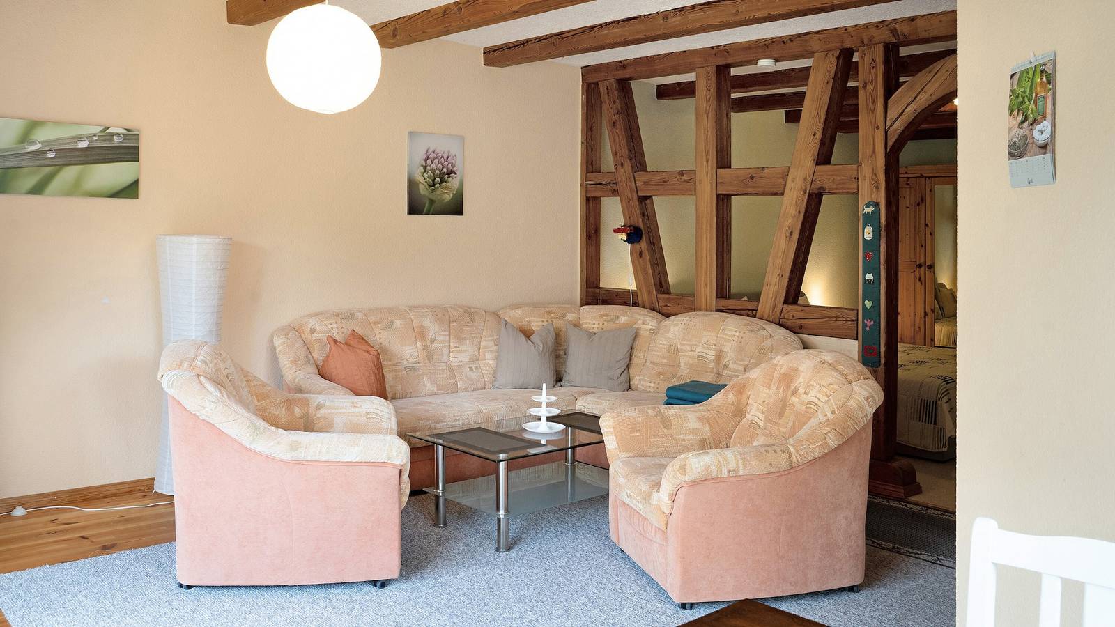 Ganze Wohnung, Ferienwohnung 'Strempel' mit privater Terrasse, privatem Garten und Wlan in Templin, Barnimerland Region