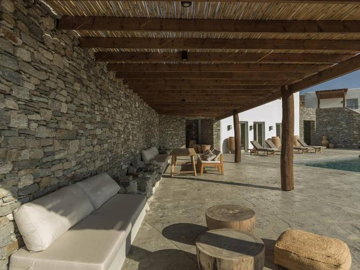 Villa pour 6 personnes, avec jardin ainsi que piscine et terrasse dans Antiparos - 2