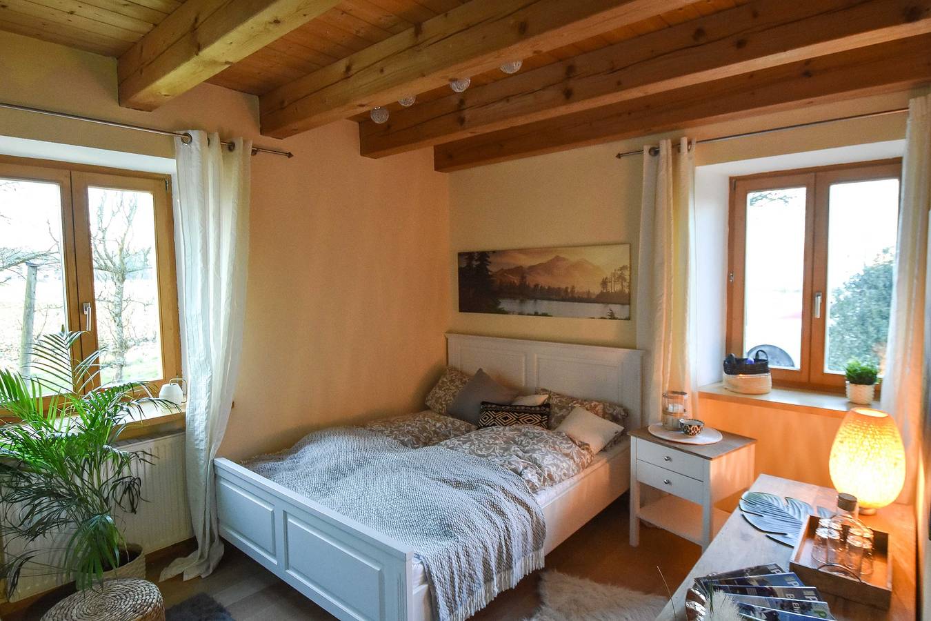 Ganze Ferienwohnung, Charmante Chiemgauwohnung - Ferienwohnung für 4 Personen, 65 qm, 1 separates Schlafzimmer, Terrasse in Wasserburg am Inn, Landkreis Rosenheim