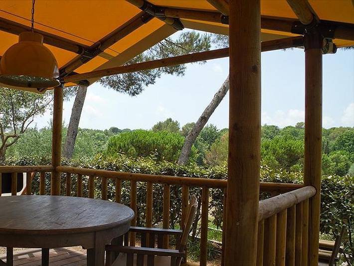 Camping pour 5 personnes, avec Bassin pour enfant à Roquebrune-sur-Argens - 2