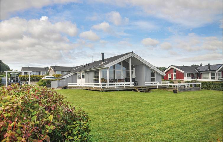 Ferienhaus für 6 Personen, mit Terrasse und Whirlpool sowie Garten und Sauna in Mommark - 3