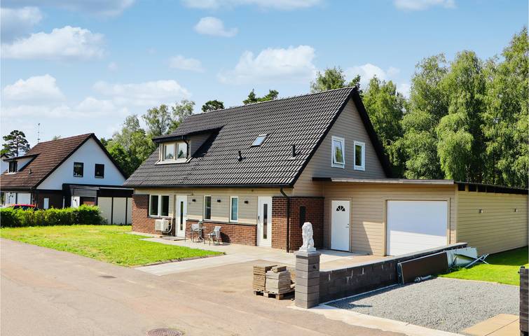 Ferienhaus für 6 Personen, mit Terrasse und Garten in Lammhult