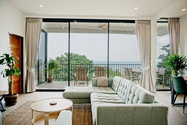 Appartement de vacances pour 7 personnes, avec terrasse et vue, animaux acceptés - 1