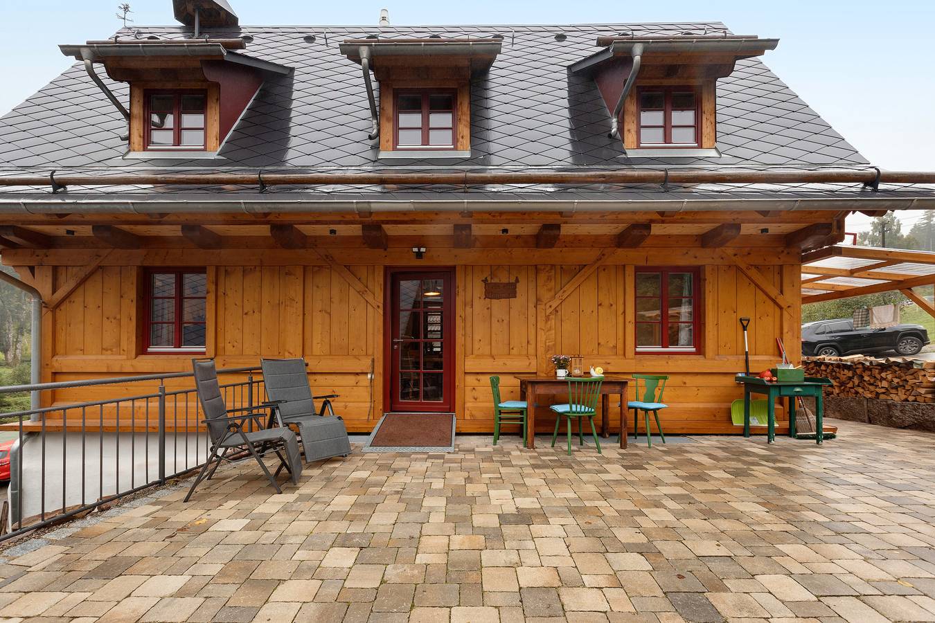 Ferienhaus 'Kornspeicher Untere Mühle' mit privater Terrasse und Wlan in Burgberg (Königsfeld), Königsfeld im Schwarzwald