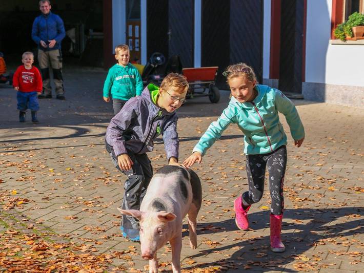 Ferienhaus für 3 Personen, mit Garten