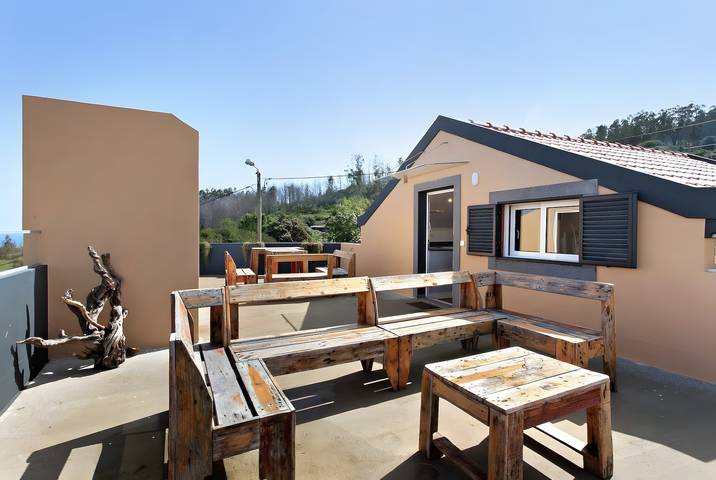 Location de vacances pour 4 personnes, avec balcon, animaux acceptés dans Achadas da Cruz