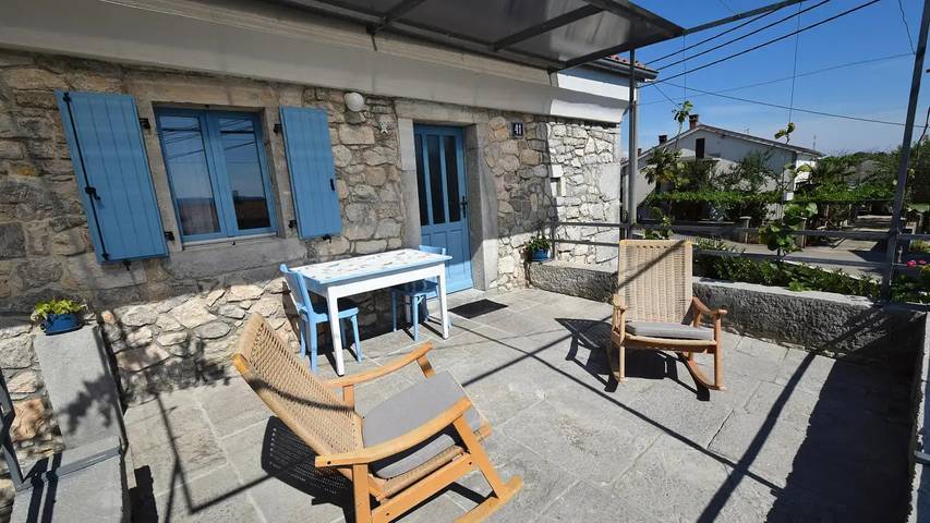 Studio für 3 Personen, mit Terrasse