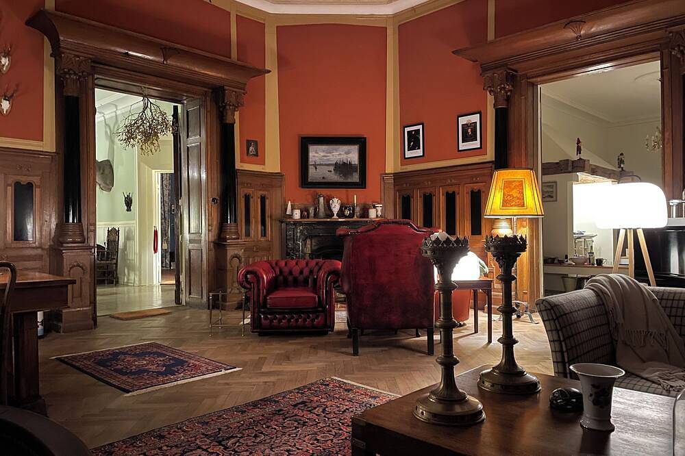 Your castle vacation at Gut Roge App. No. 2 Christian I. v. Oldenburg in Groß Roge, Swiss of Mecklenburg