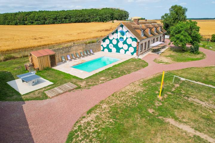Villa pour 36 personnes, avec terrasse et jardin dans Eure-et-Loir - 4
