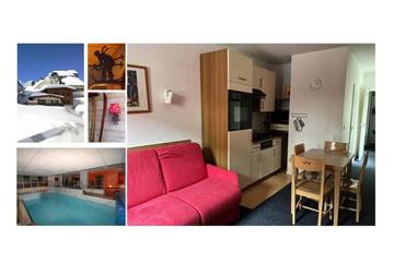 Chalet pour 4 personnes, avec piscine dans Gourette