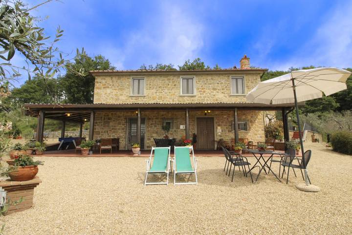 Villa für 10 Personen mit Pool in Loro Ciuffenna, Valdarno