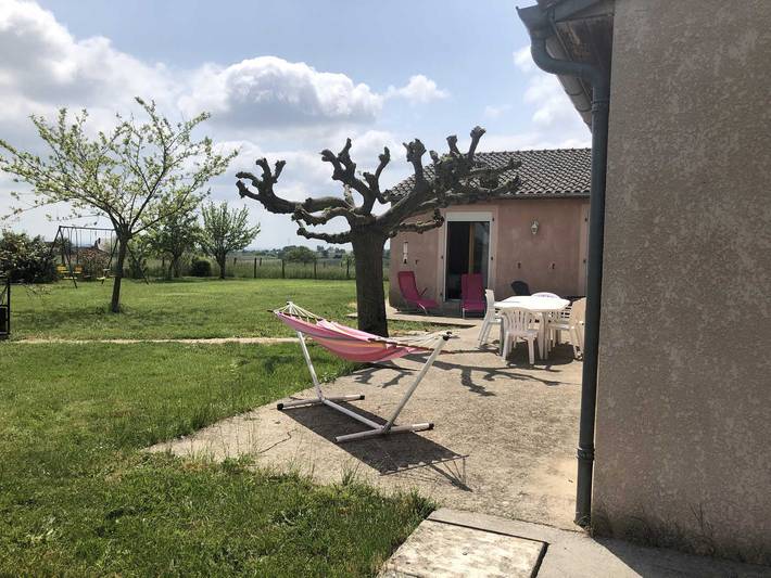 Gîte pour 6 personnes, avec jardin