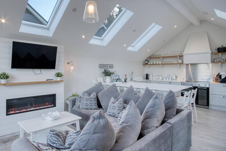 Cottage for 8 people, with ocean view and terrace, with pets in Gower