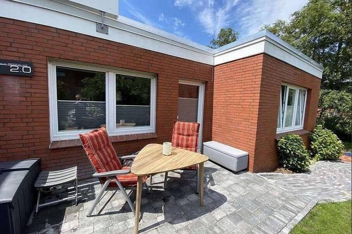 Bungalow für 4 Personen, mit Garten, mit Haustier auf Borkum