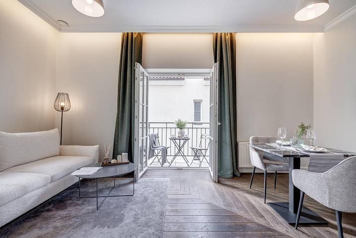 Apartament wakacyjny dla 2 osób, z balkon w Wilno