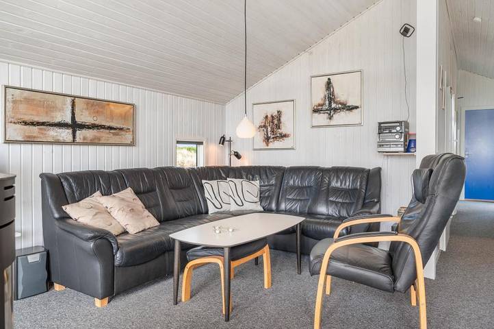 Ferienhaus mit Meerblick für 6 Personen, mit Sauna und Whirlpool sowie Terrasse am Ringkøbing Fjord - 2