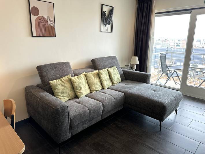 Gîte pour 4 personnes, avec terrasse et balcon/terrasse dans Flandre-Occidentale - 2